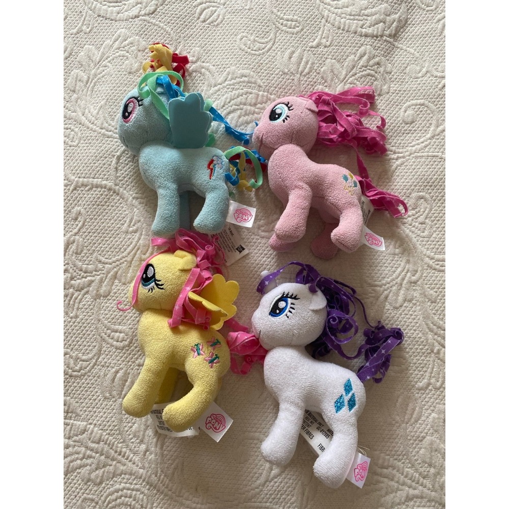 My Little Pony Plush Stuffed Animal Lot of 4 Hasbro 2016